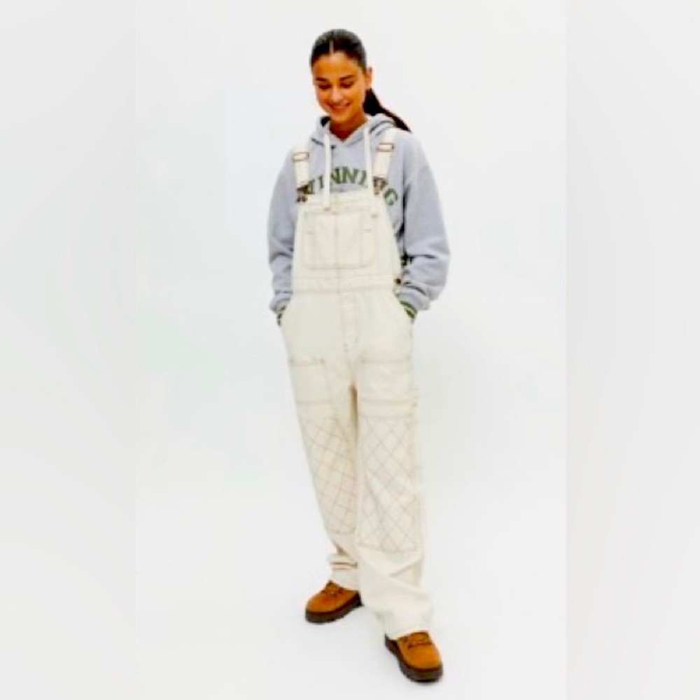 BDG Off-White Women Jeans Overalls